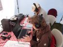 Action in the SSB Tent